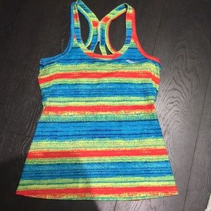 Saucony striped tank